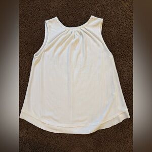 Wafflknit Flowy TankTop White Lightweight